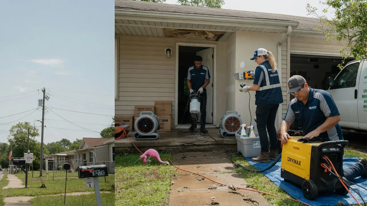 Storm Damage Water Removal in Alanreed, TX near me